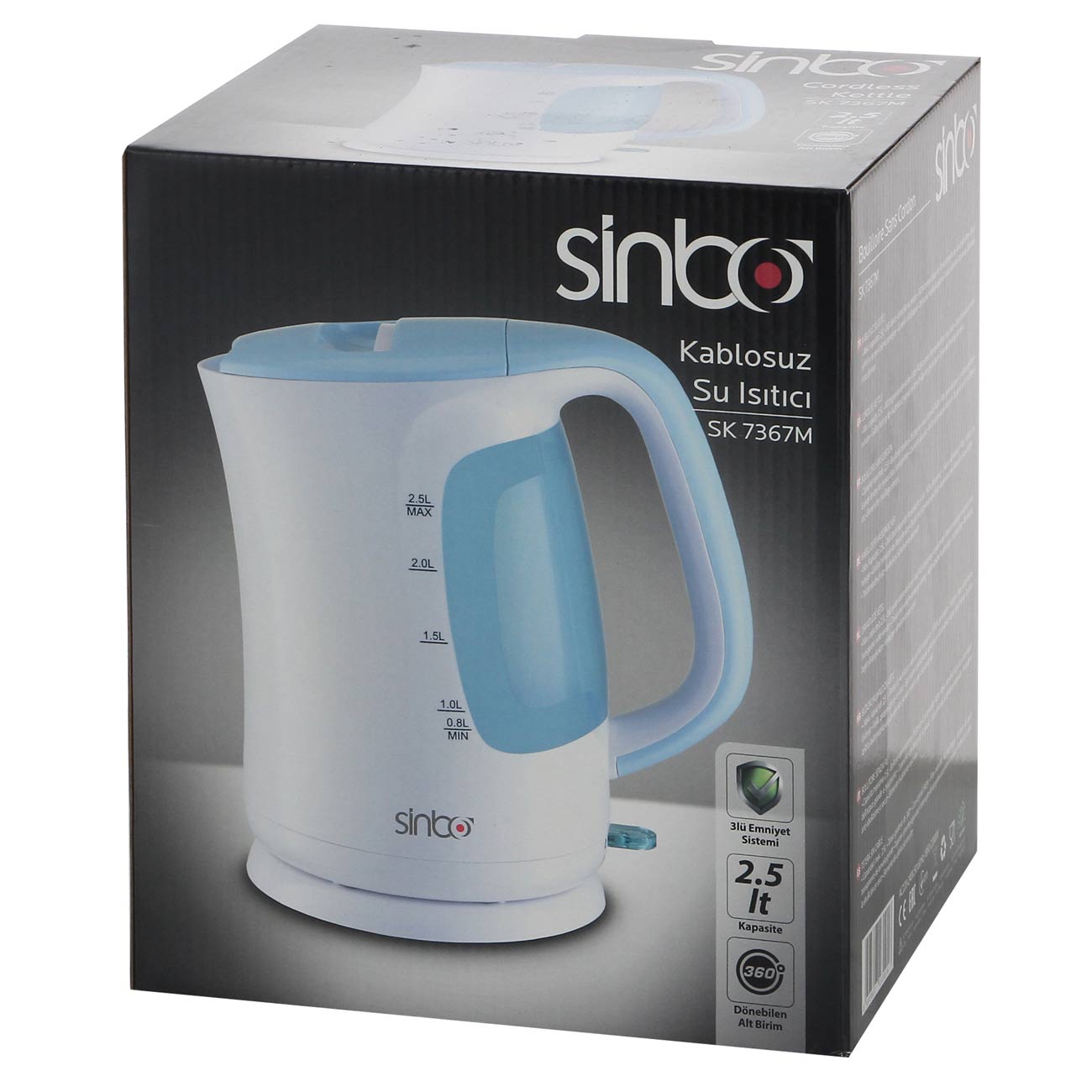 Электрочайник Sinbo SK 7367