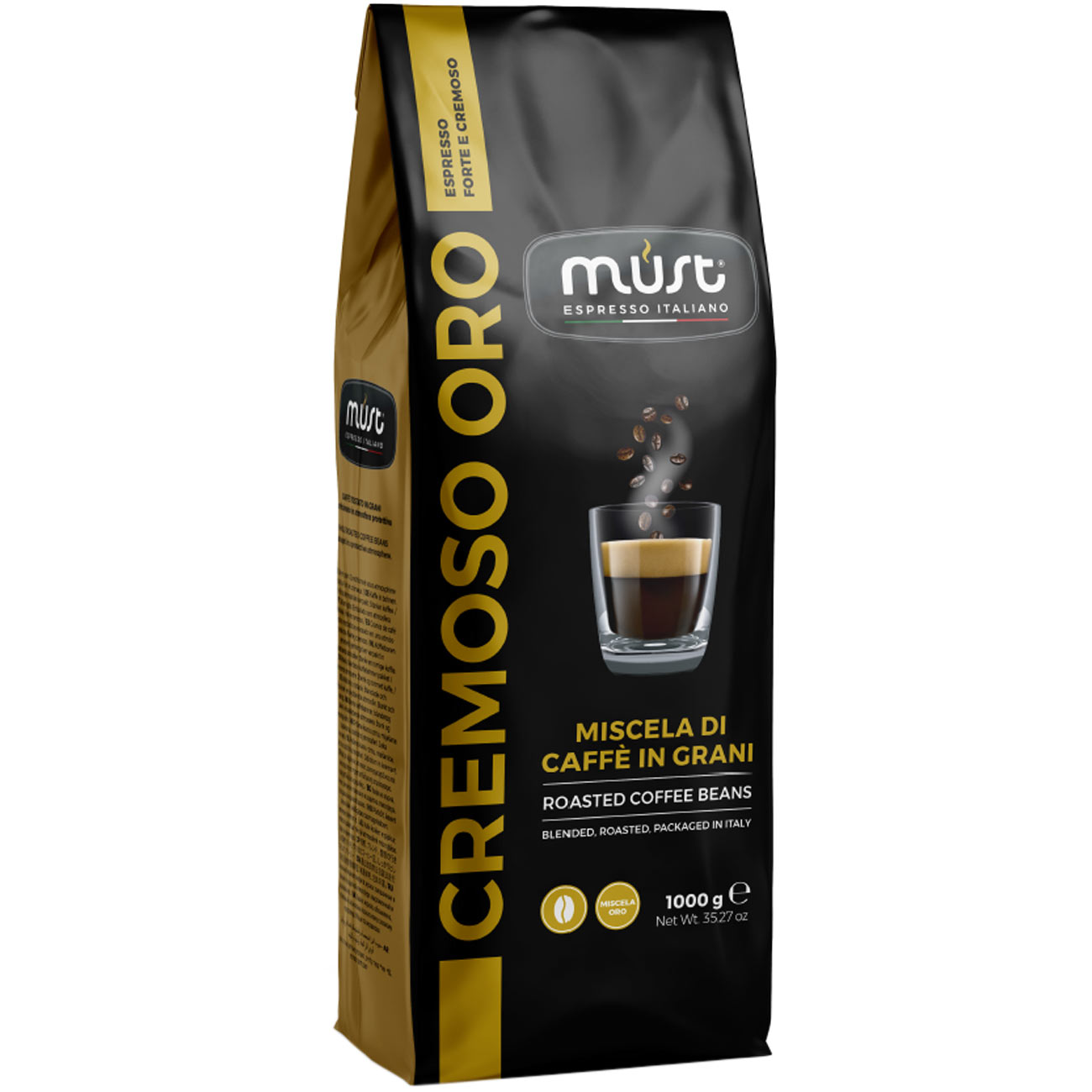 Кофе в зернах Must Cremoso ORO 1000 г фото