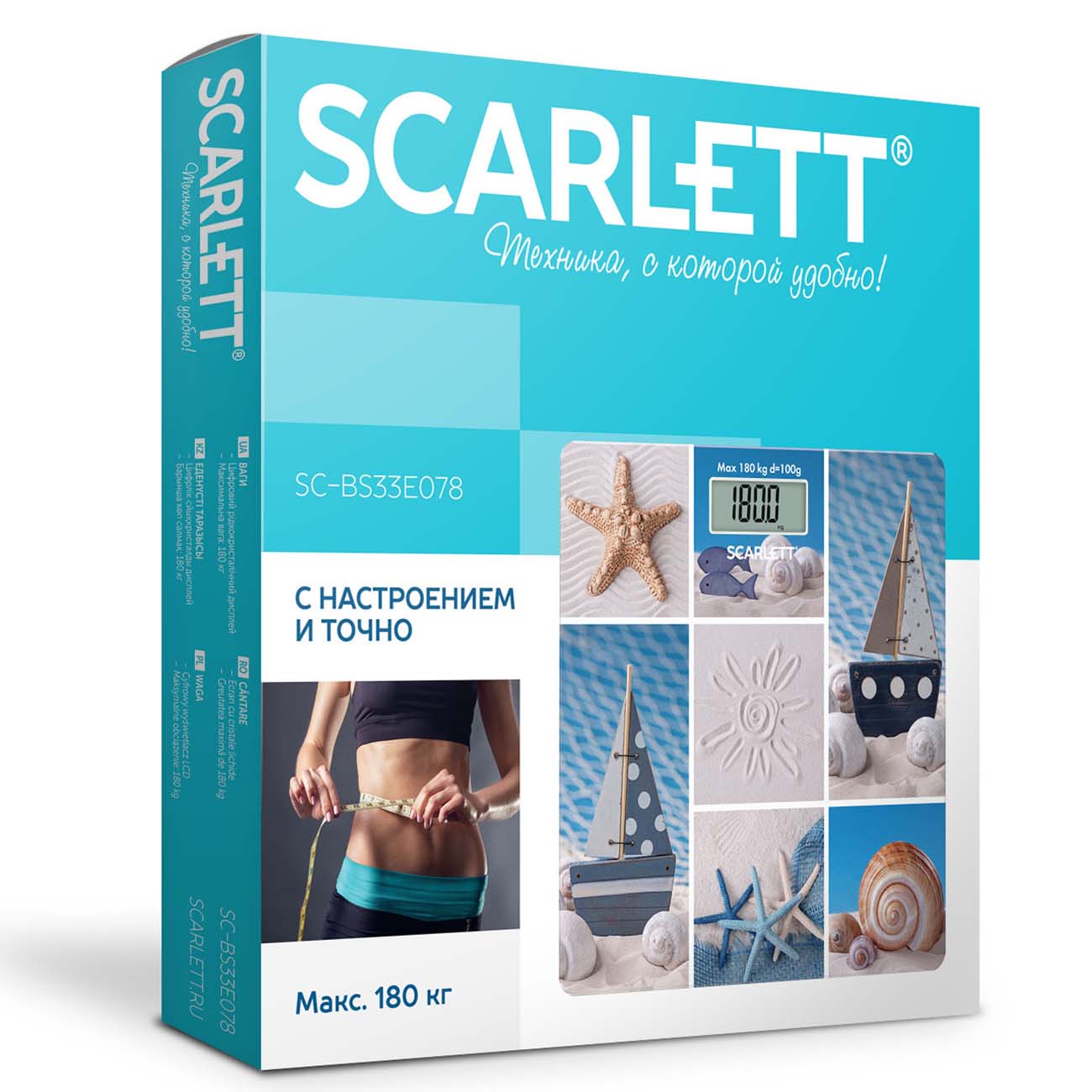 Весы напольные Scarlett SC - BS33E078