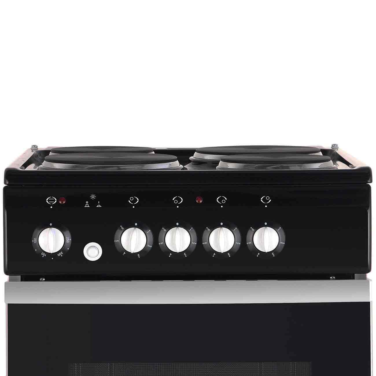 Электрическая плита De luxe 5004.12Э Black