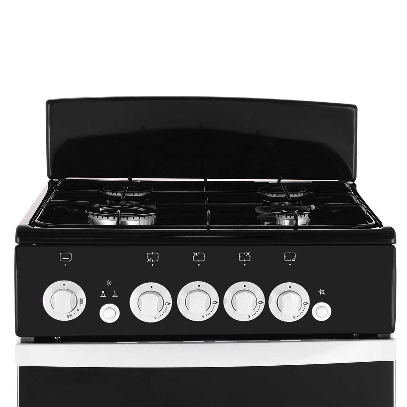 Газовая плита de luxe 5040.36Г(Щ) Black