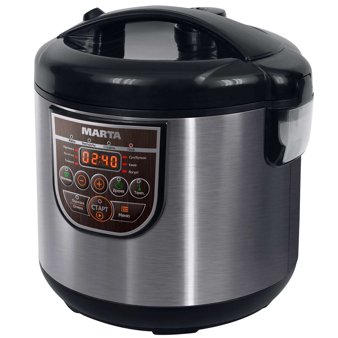 Мультиварка Marta MT-4324 Black/Pearl фото