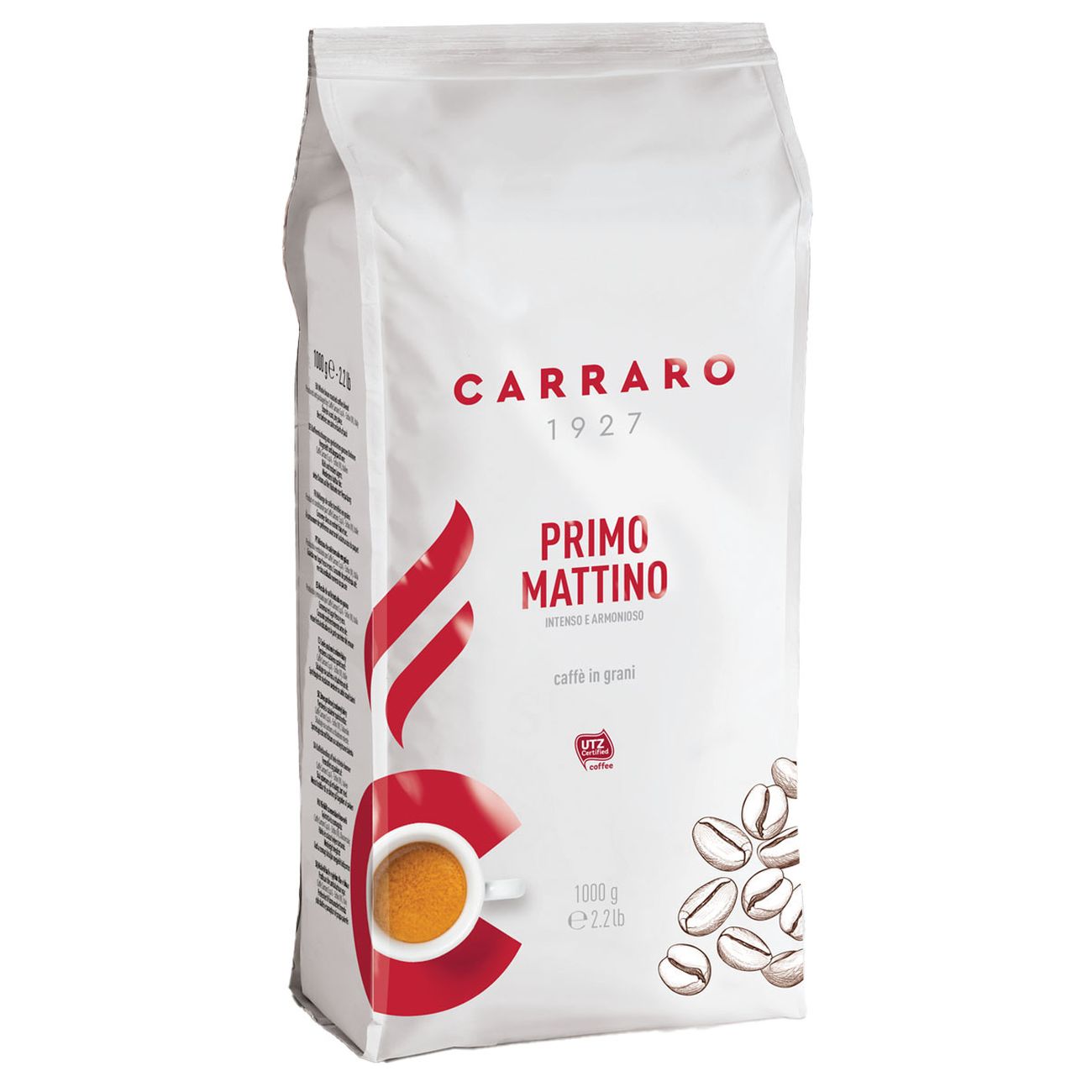 Кофе в зернах Carraro Primo Mattino 1 кг