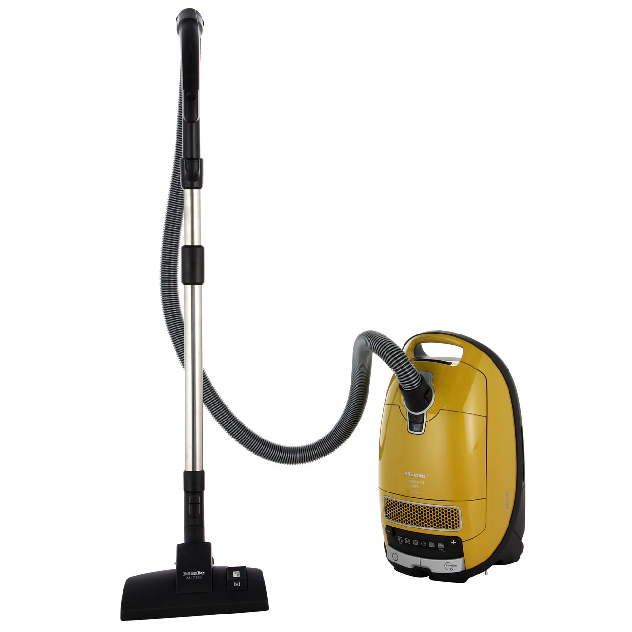 Пылесос с пылесборником Miele SGFA3 Complete C3 HEPA Yellow Curry PowerLine фото