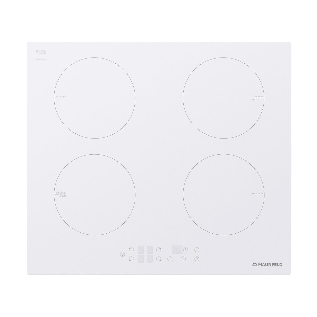 Встраиваемая индукционная панель независимая Maunfeld EVI.594-WH фото