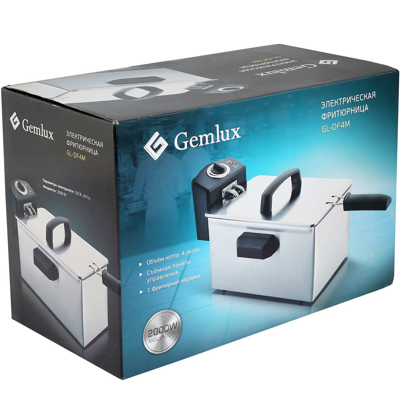Фритюрница Gemlux GL-DF4M