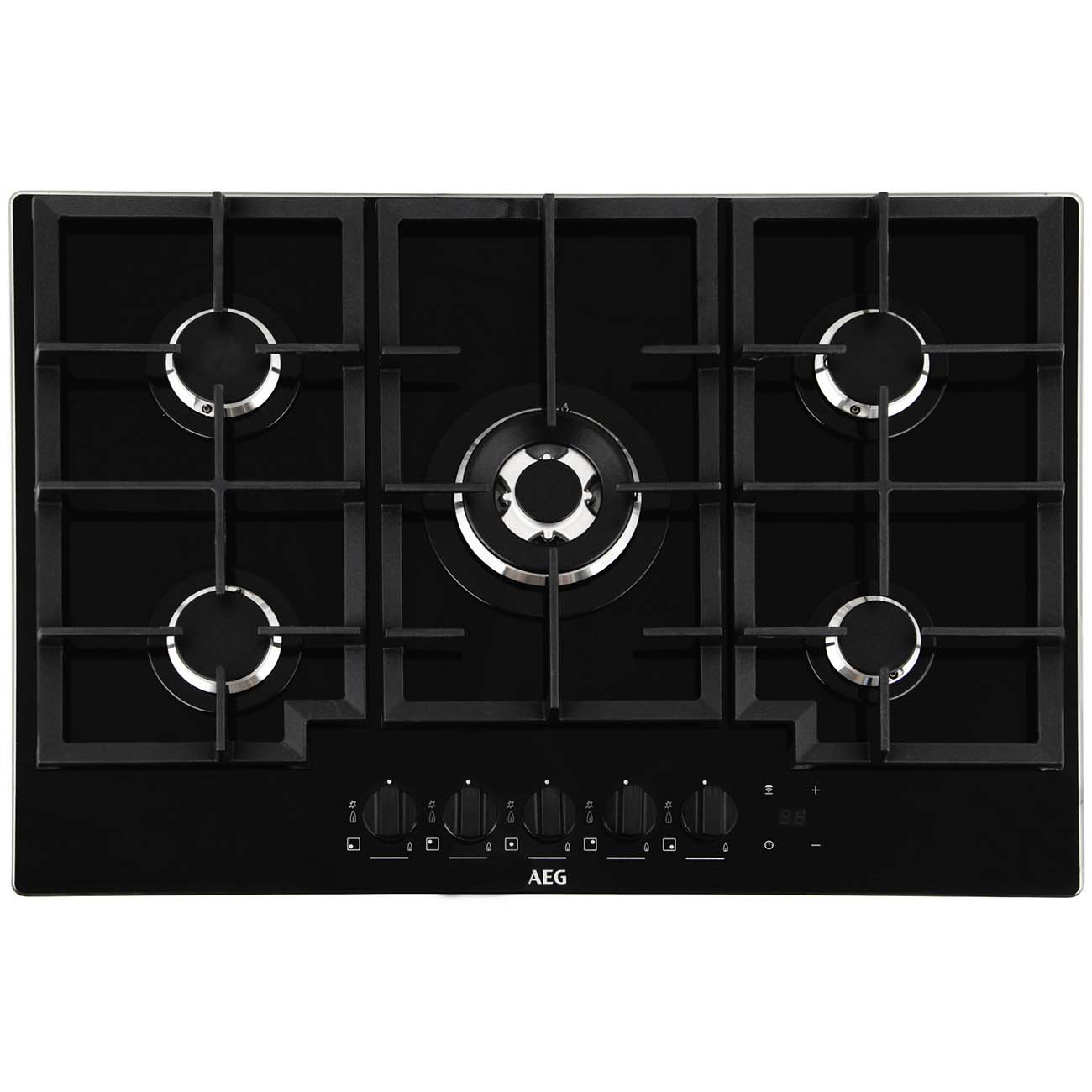 Встраиваемая газовая панель независимая AEG HKR75540NB фото