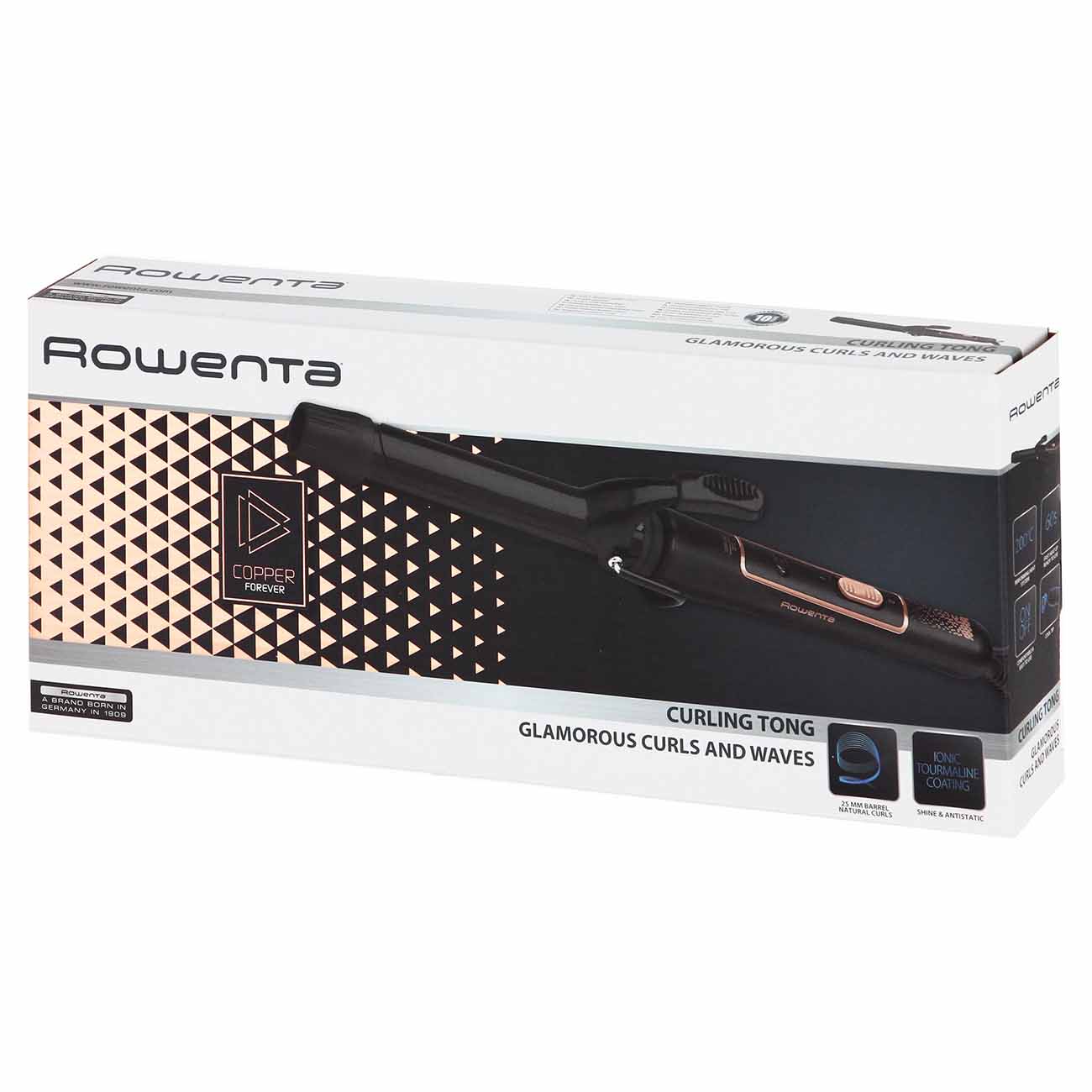 Щипцы для завивки Rowenta Copper Forever CF3319F0