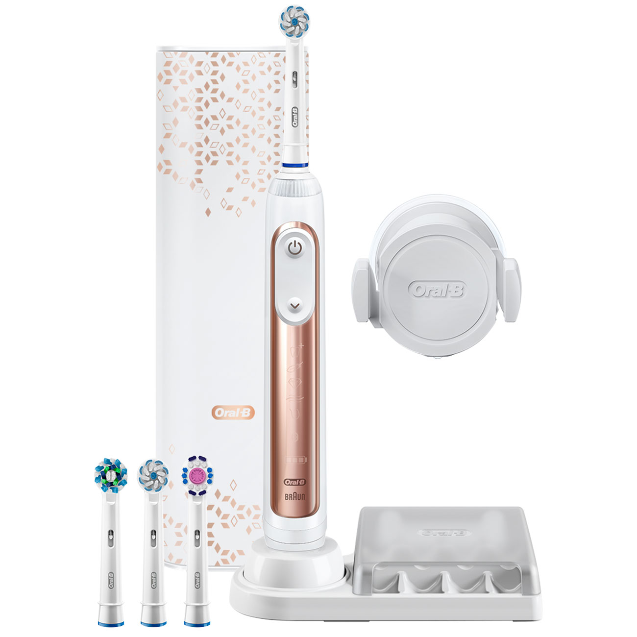 Электрическая зубная щетка Braun Oral-B Genius 10000N/D701.545.6XC Rose Gold