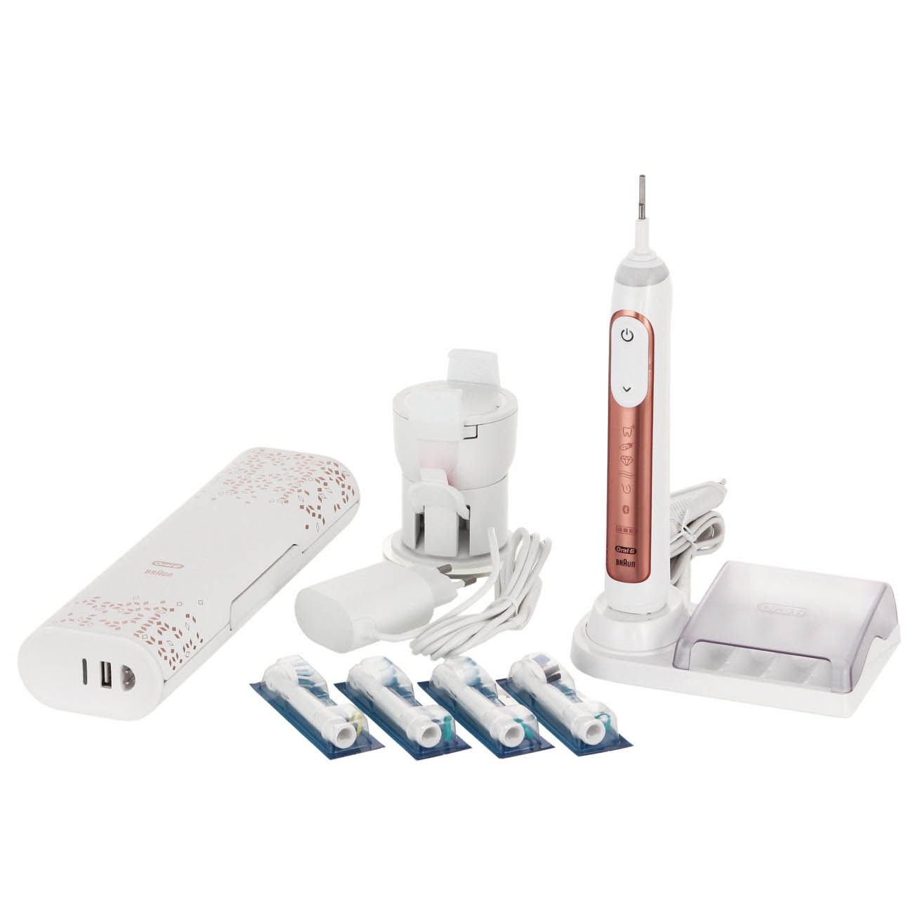 Электрическая зубная щетка Braun Oral-B Genius 10000N/D701.545.6XC Rose Gold