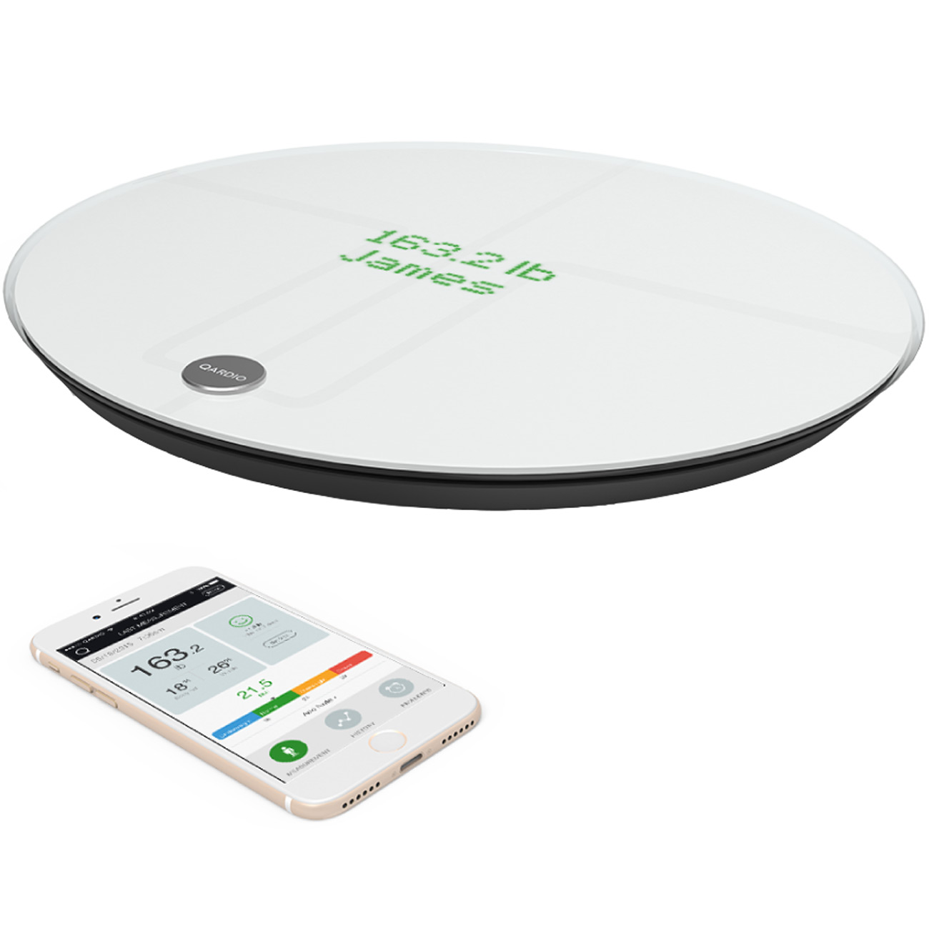 Весы напольные Qardio Base 2 B200-IAW