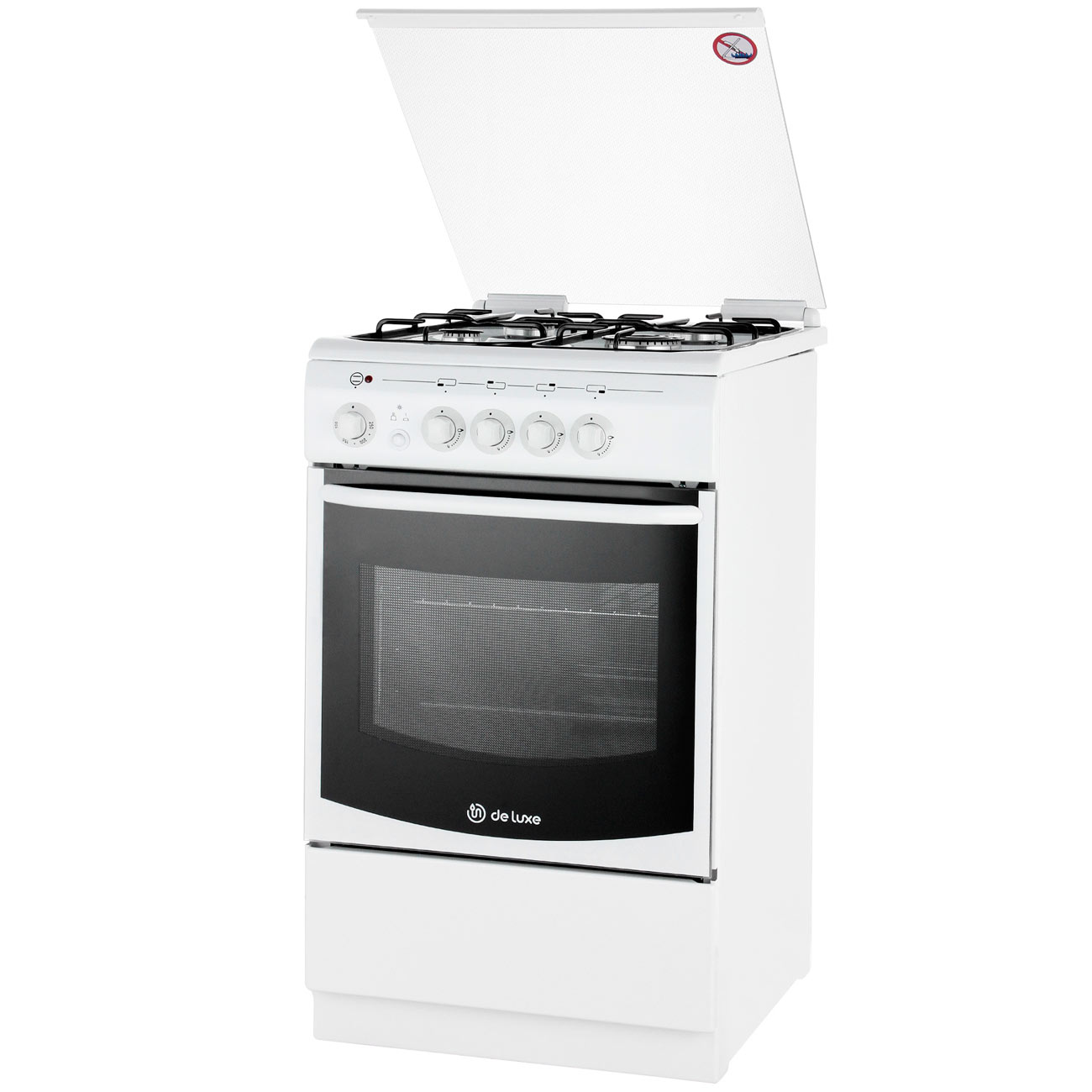 Комбинированная плита de luxe 506040.01гэ(кр)