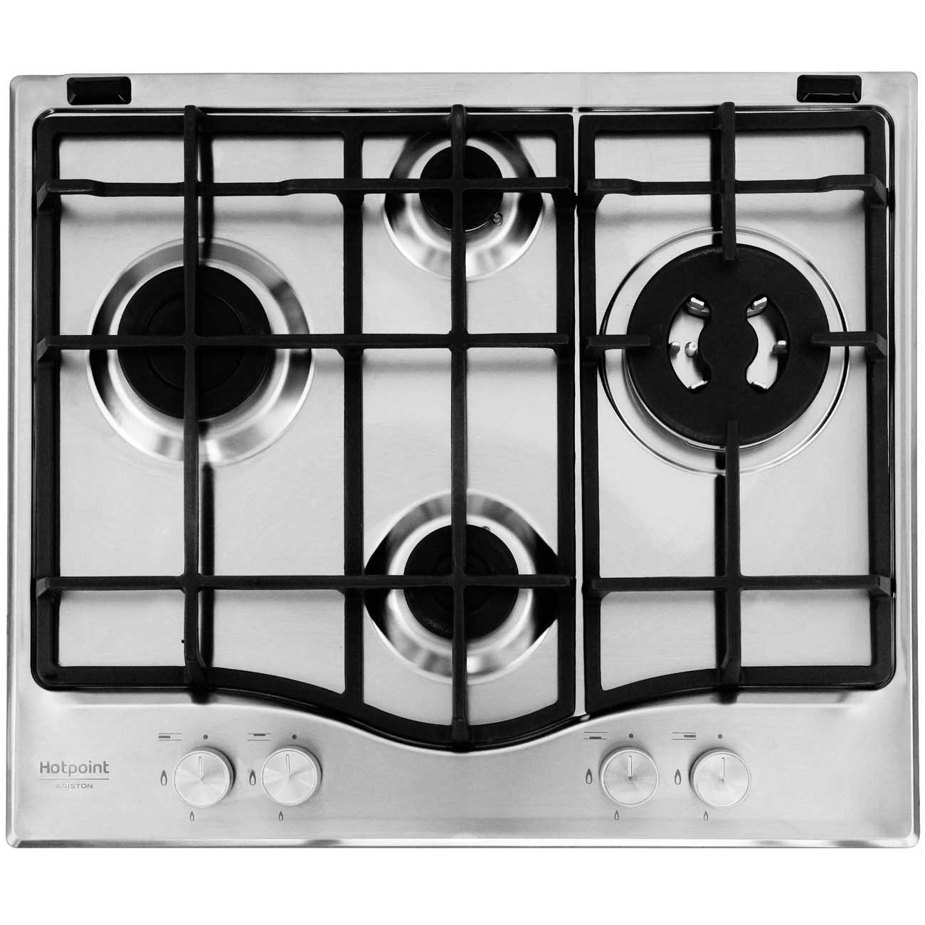 Встраиваемая газовая панель независимая Hotpoint-Ariston M 64 T GH IX фото