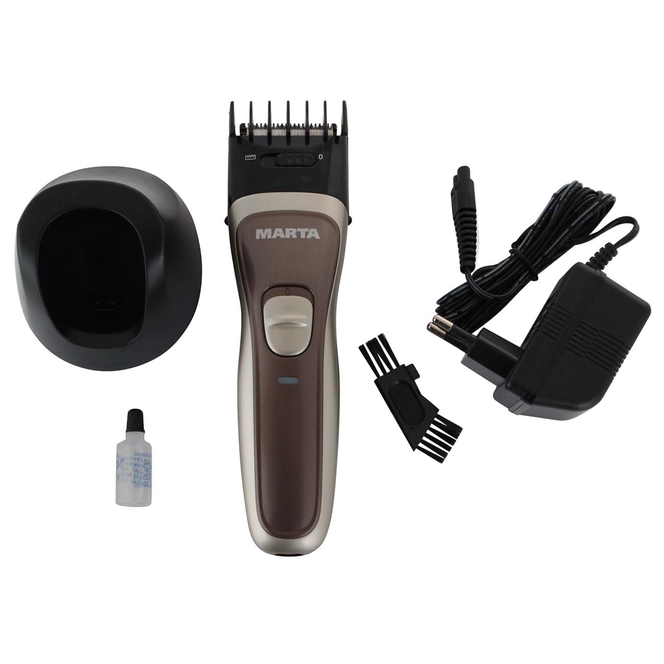 Машинка для стрижки волос Marta MT-2218 Gold/Granite