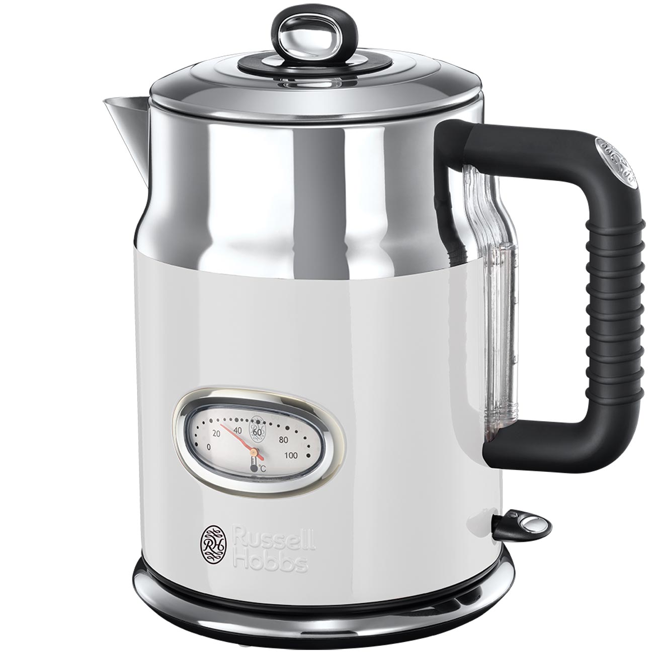 Электрочайник Russell Hobbs 21674-70 (Retro White Kettle) фото