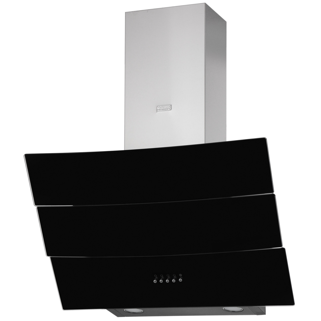 Вытяжка Krona Inga 600 Inox/Black Push Button фото