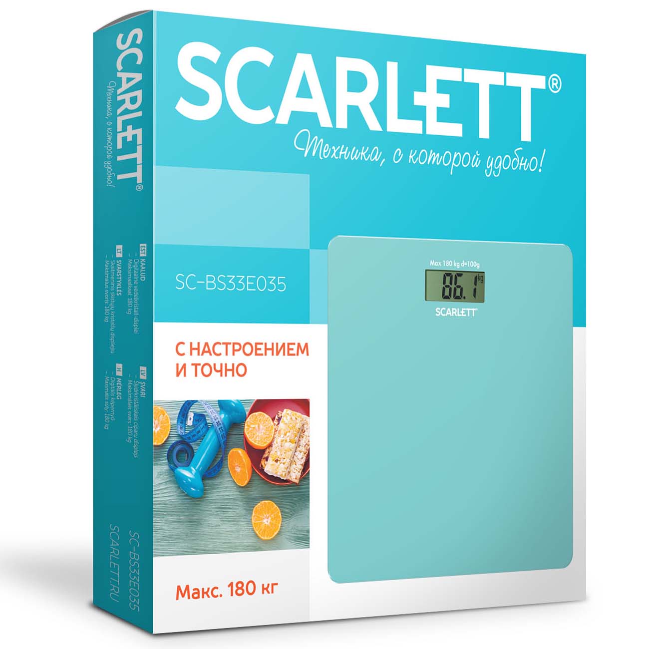 Весы напольные Scarlett SC - BS33E035