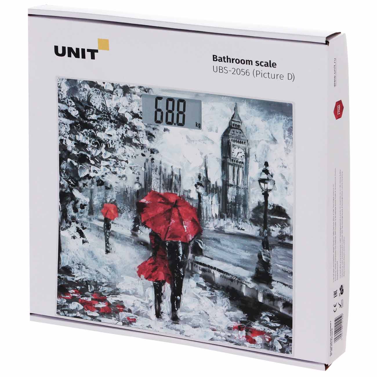Весы напольные Unit UBS-2056 Рисунок D