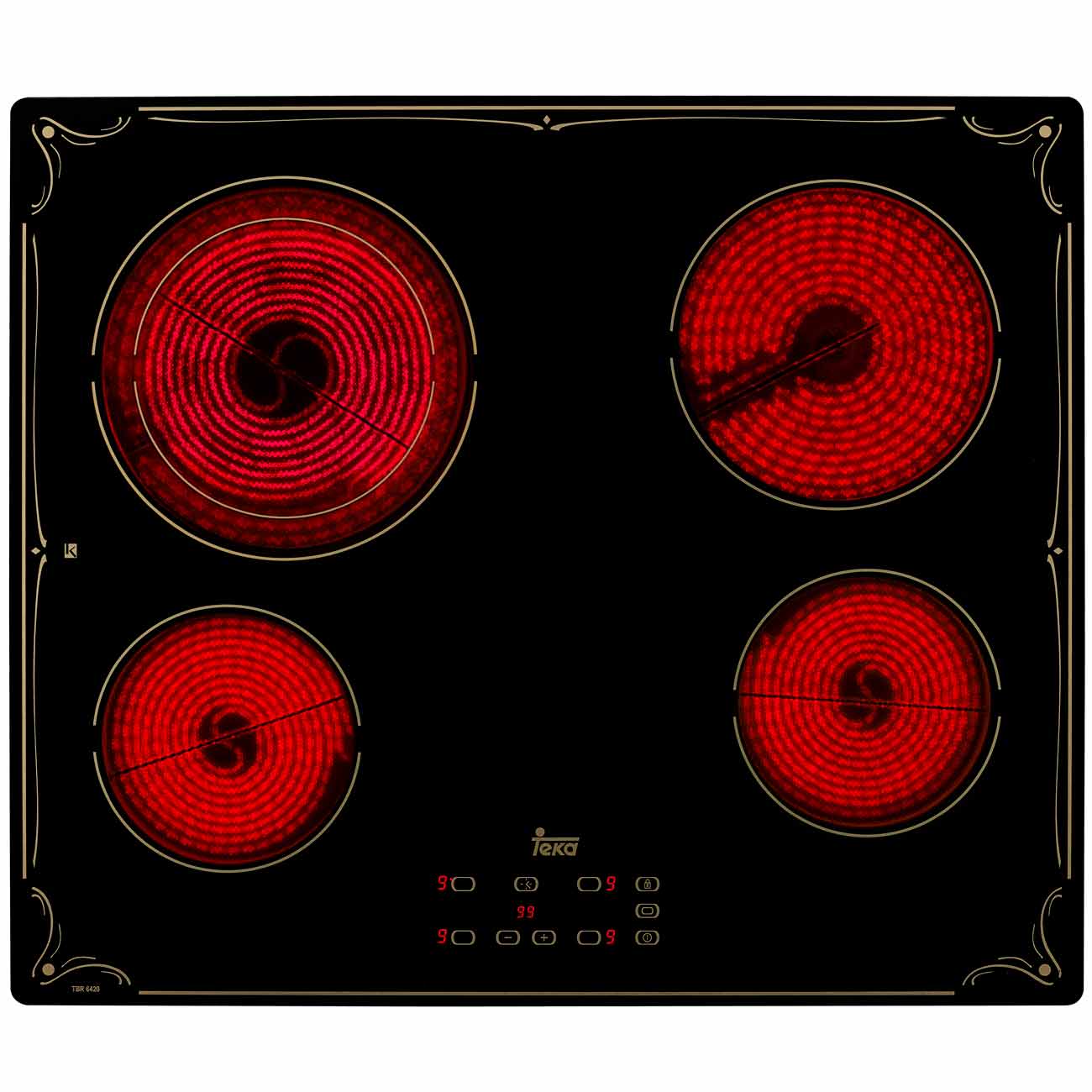 Встраиваемая электрическая панель Teka TBR 6420
