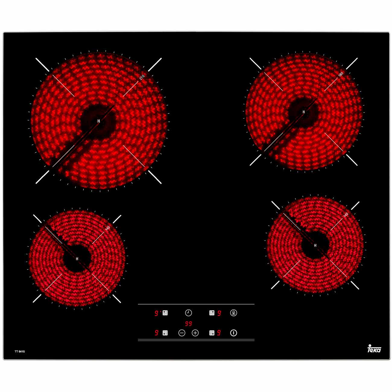 Встраиваемая электрическая панель Teka TT 6415