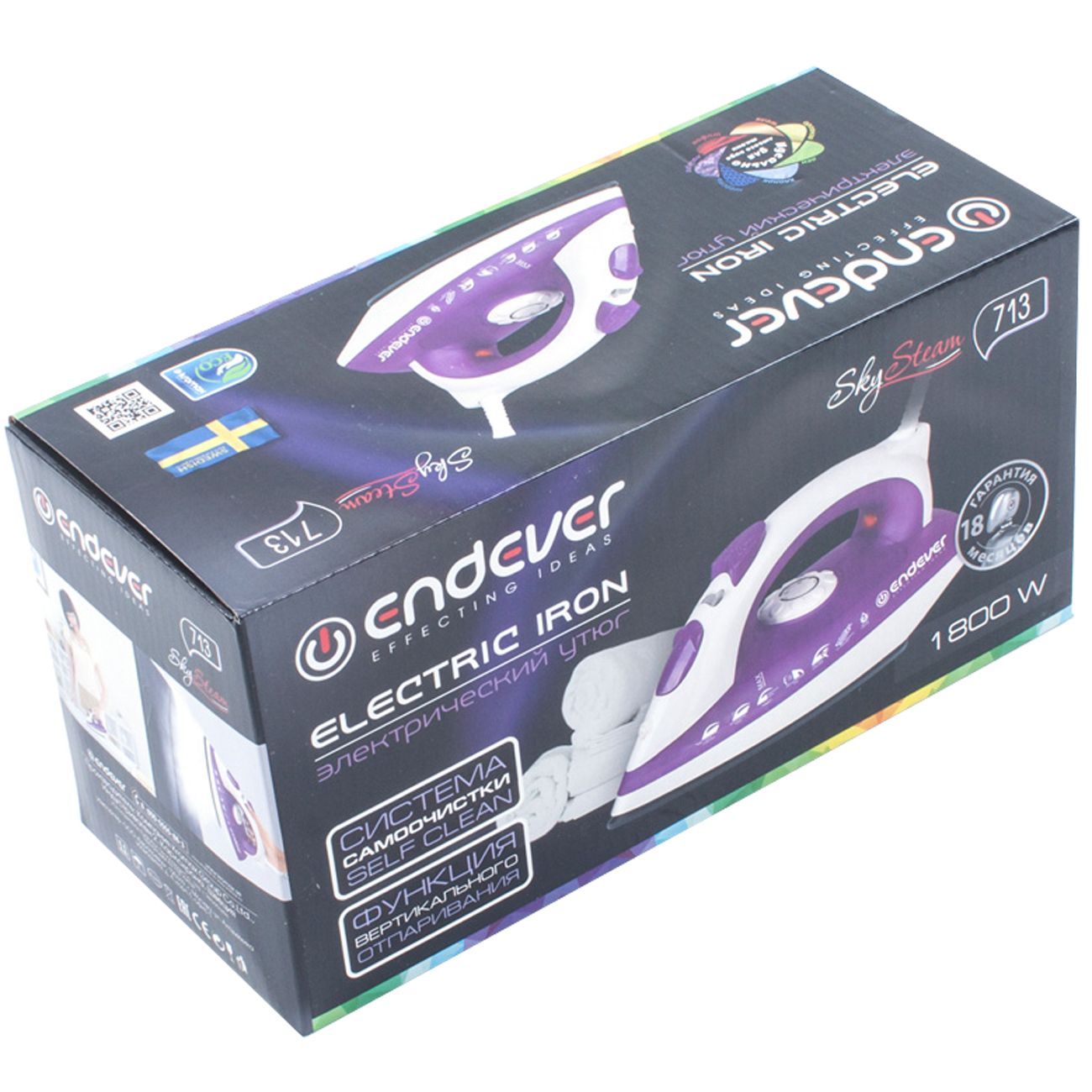 Утюг Endever SkySteam 713