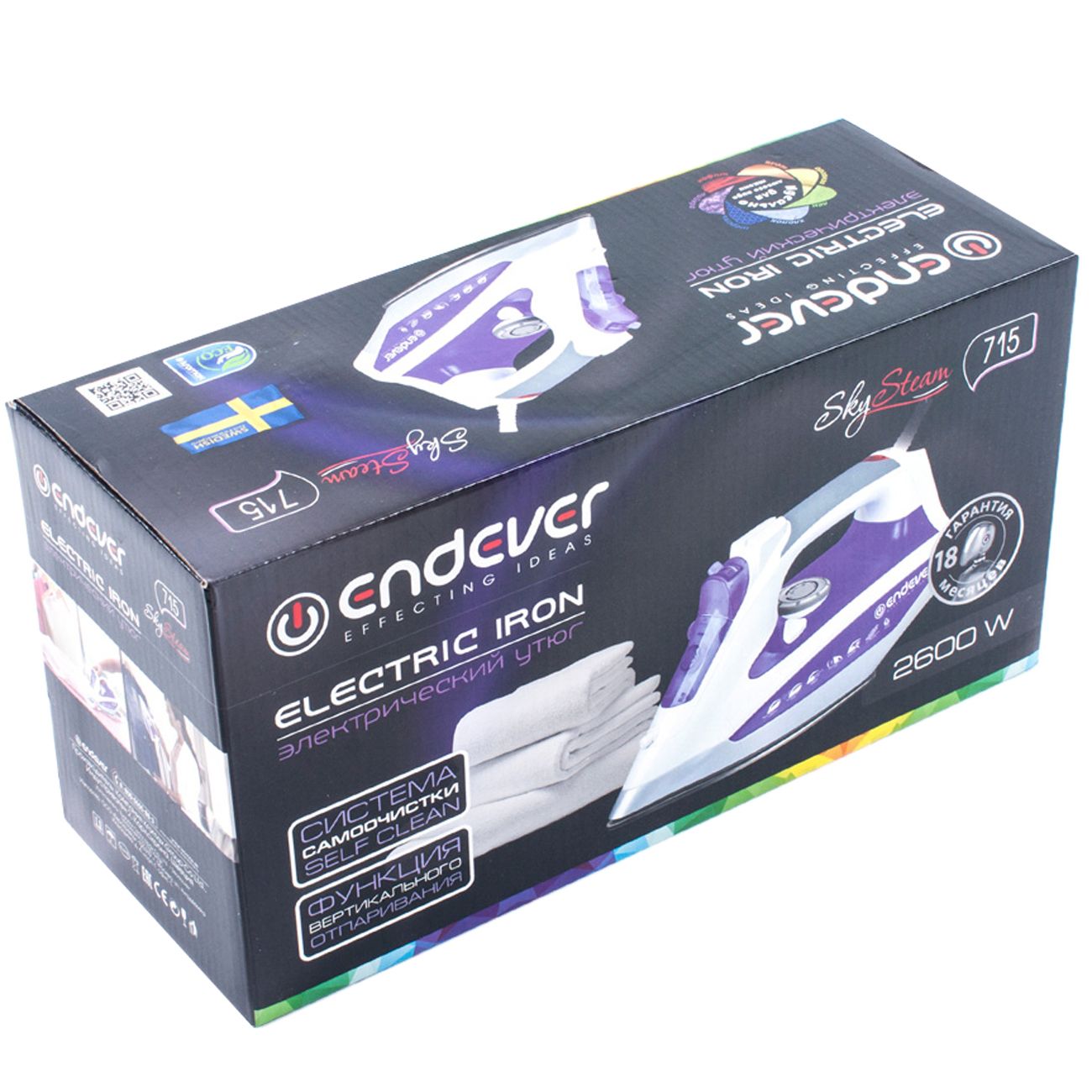 Утюг Endever Skysteam-715