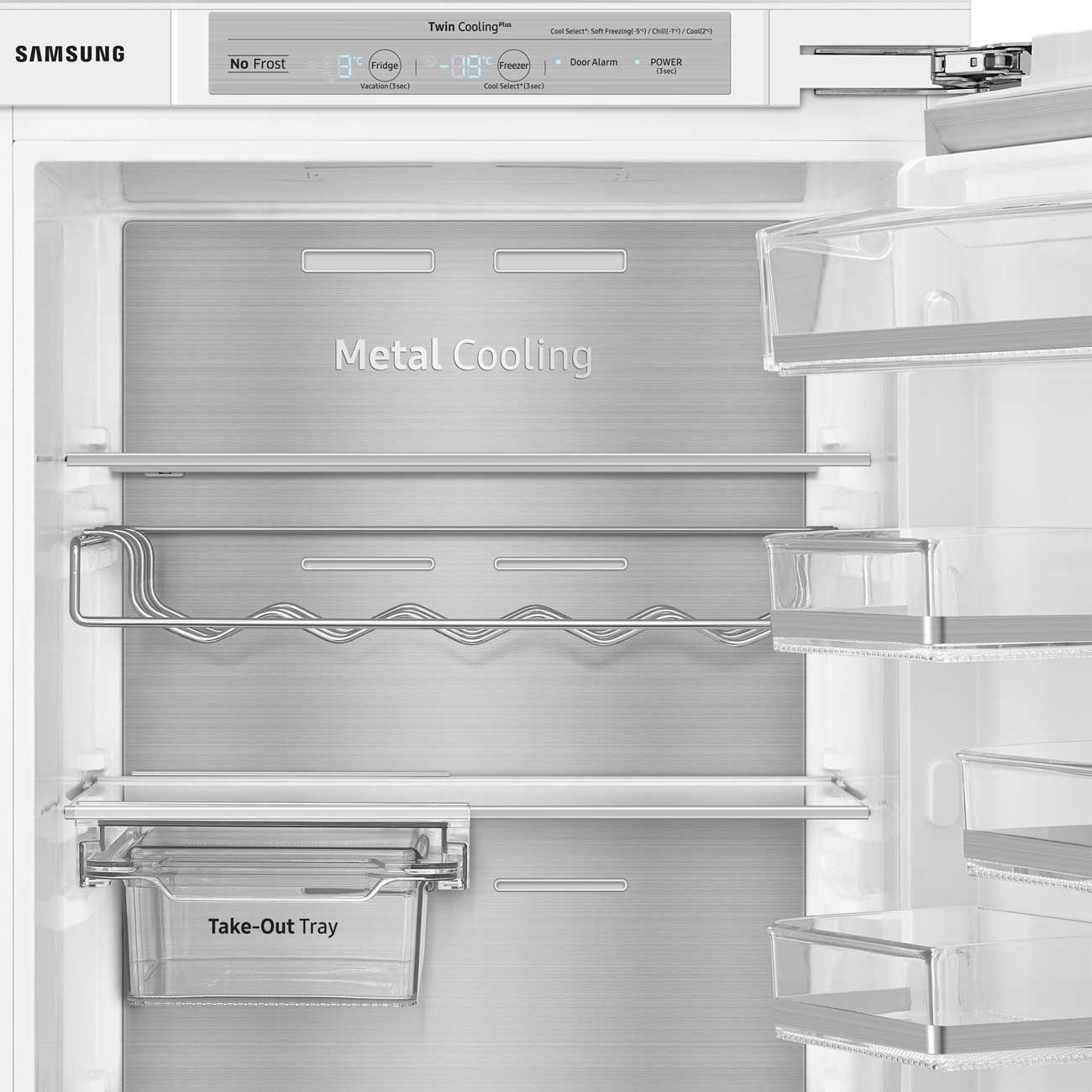 Встраиваемый холодильник комби Samsung BRB260187WW