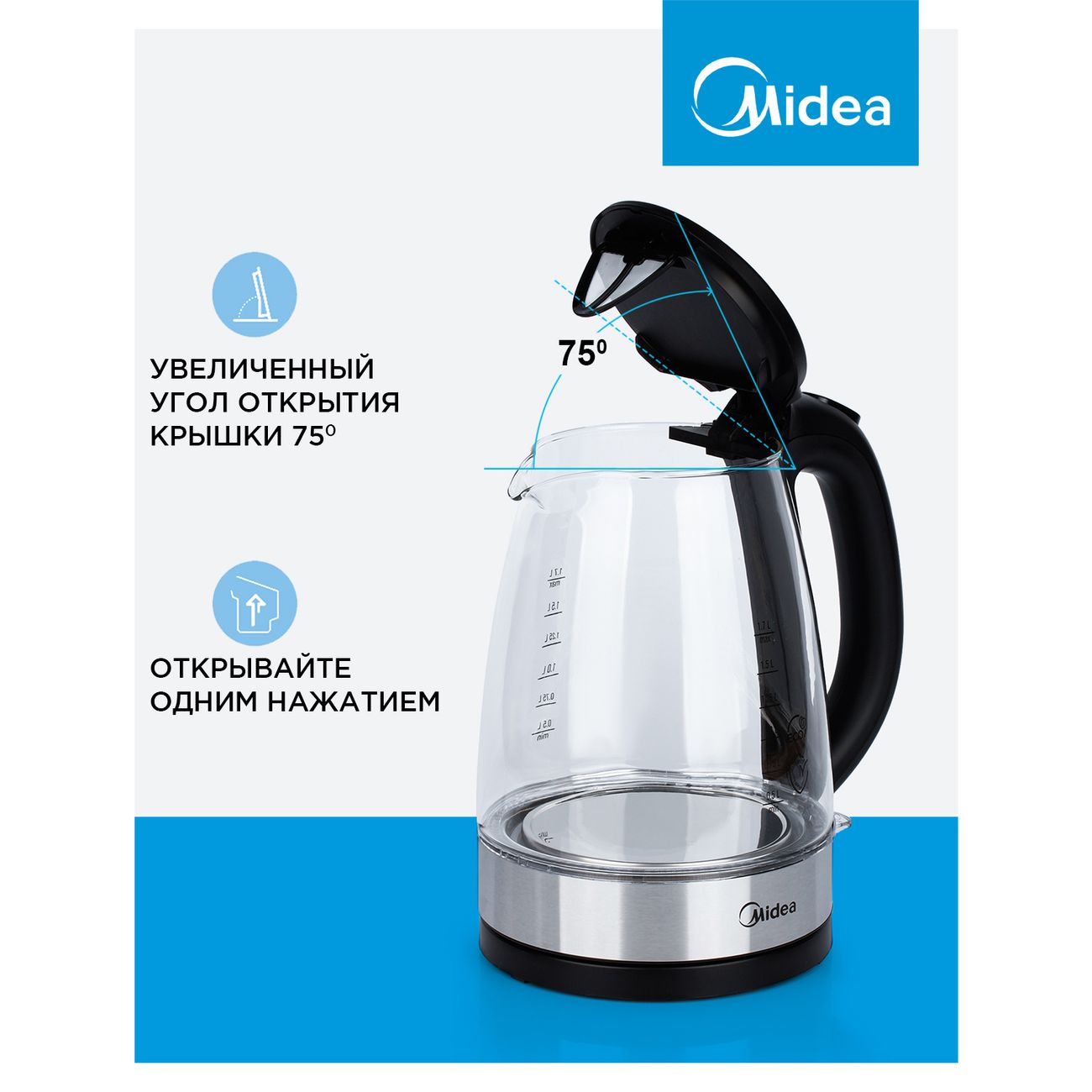 Электрочайник Midea MK-8016