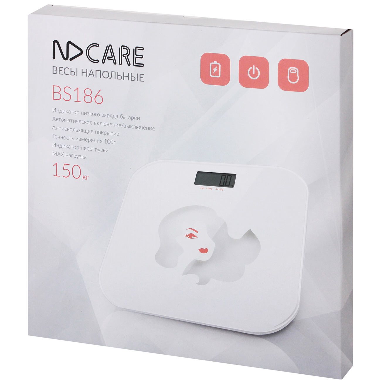 Весы напольные NDCare BS186