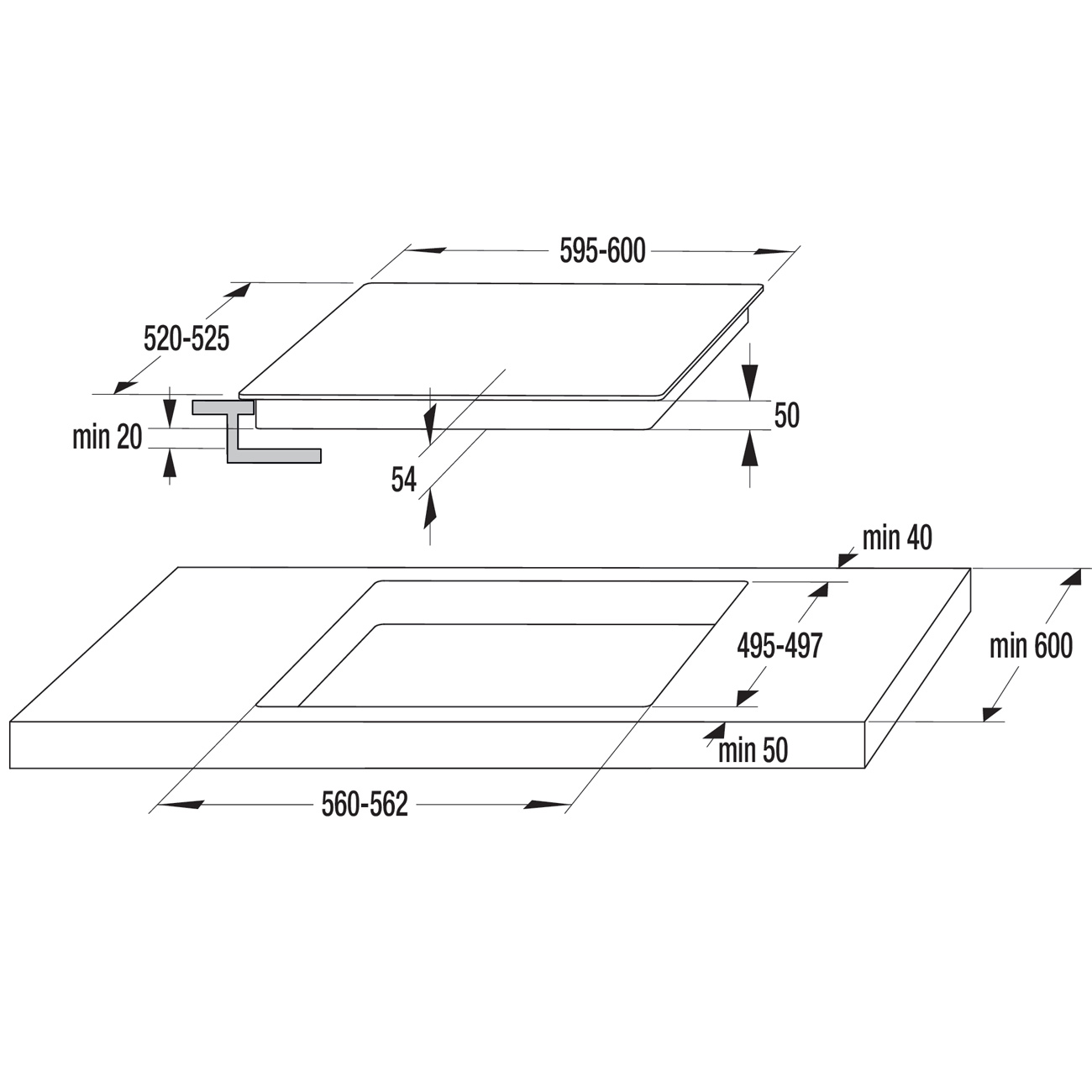 Встраиваемая индукционная панель независимая Gorenje IT643BSC