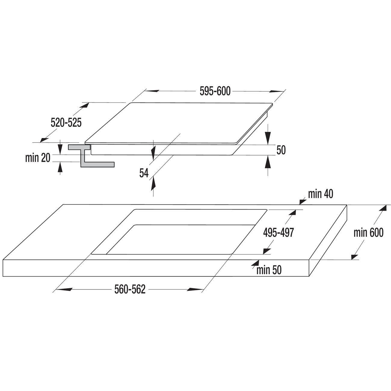 Встраиваемая индукционная панель независимая Gorenje IT643BX