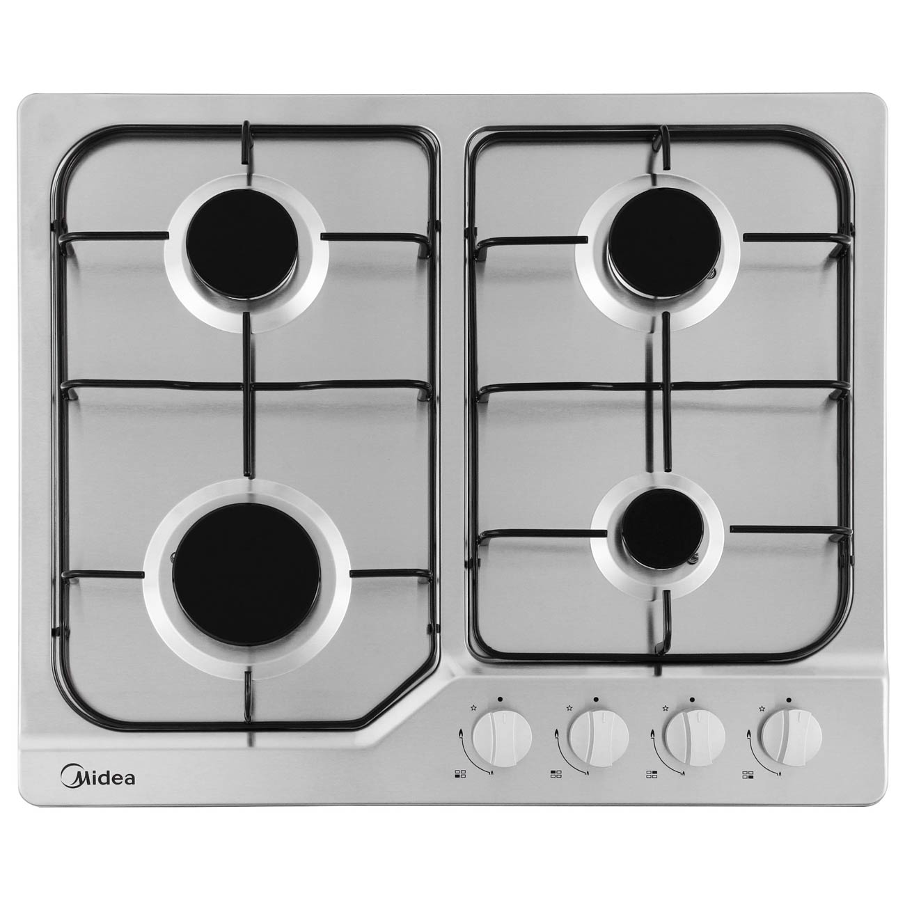 Встраиваемая газовая панель независимая Midea MG640X фото