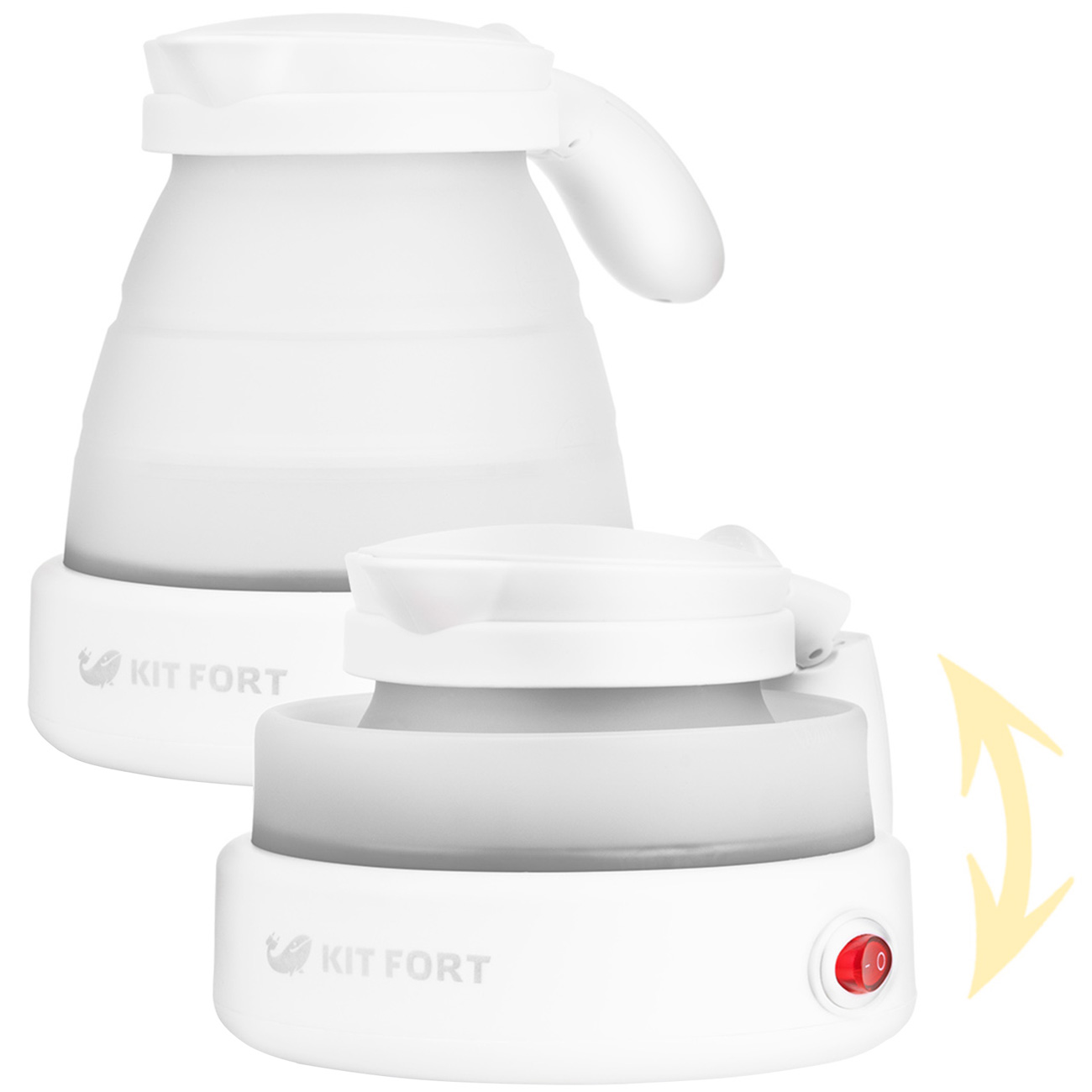 Электрочайник Kitfort КТ-667-1 White