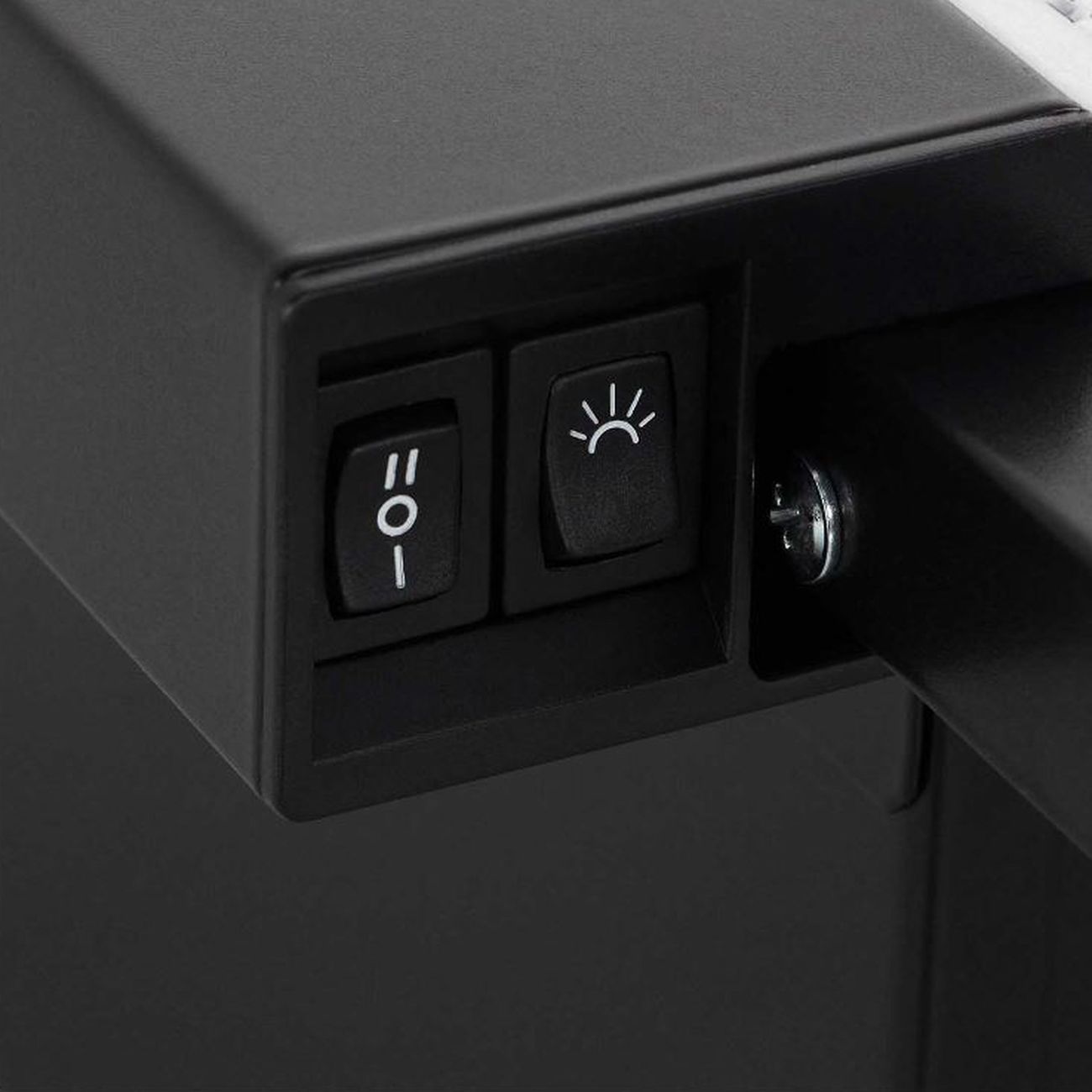 Вытяжка встраиваемая в шкаф Elikor Нейтрино 60 Black/Inox