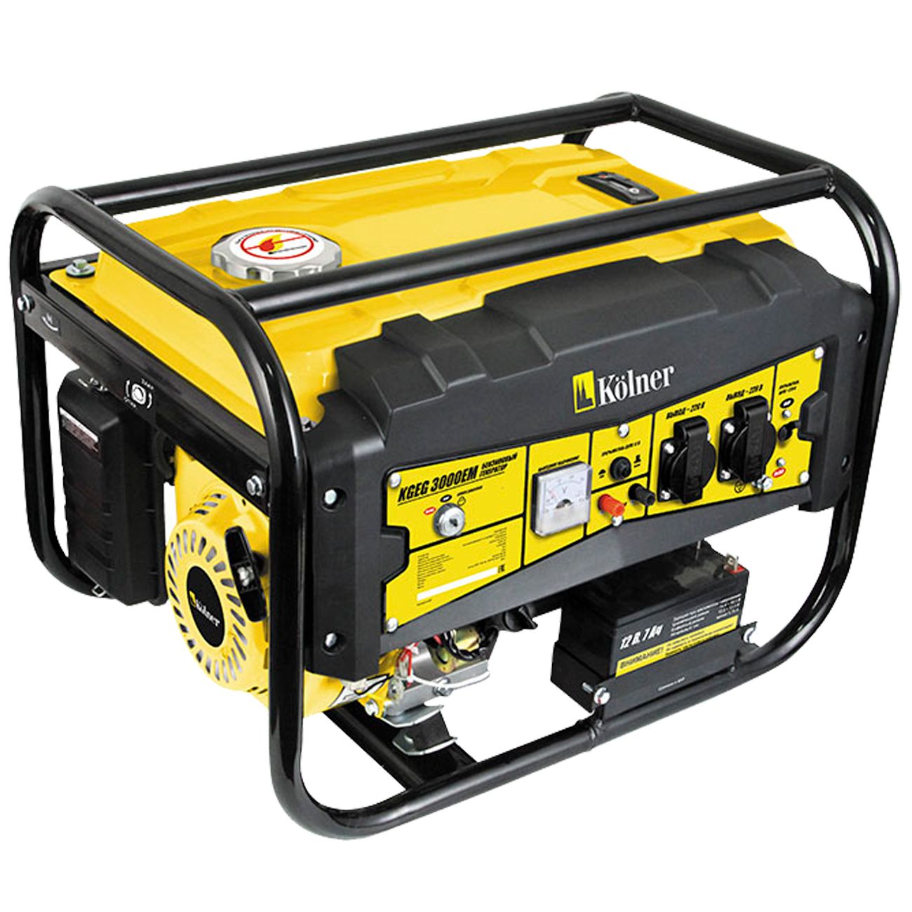 Генератор бензиновый Kolner KGEG 3000ЕM фото
