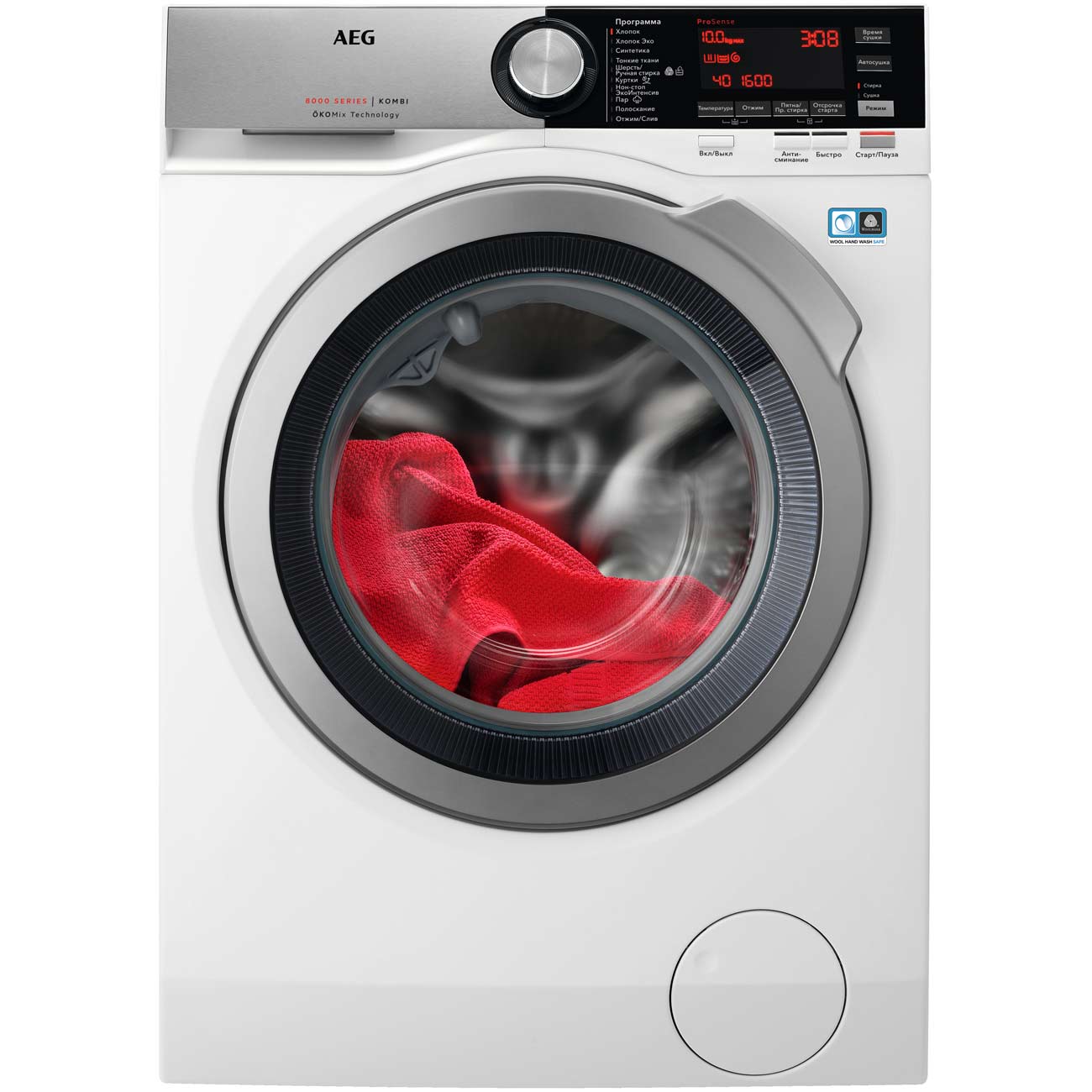 Стиральная машина с сушкой AEG L8WBC61SR фото