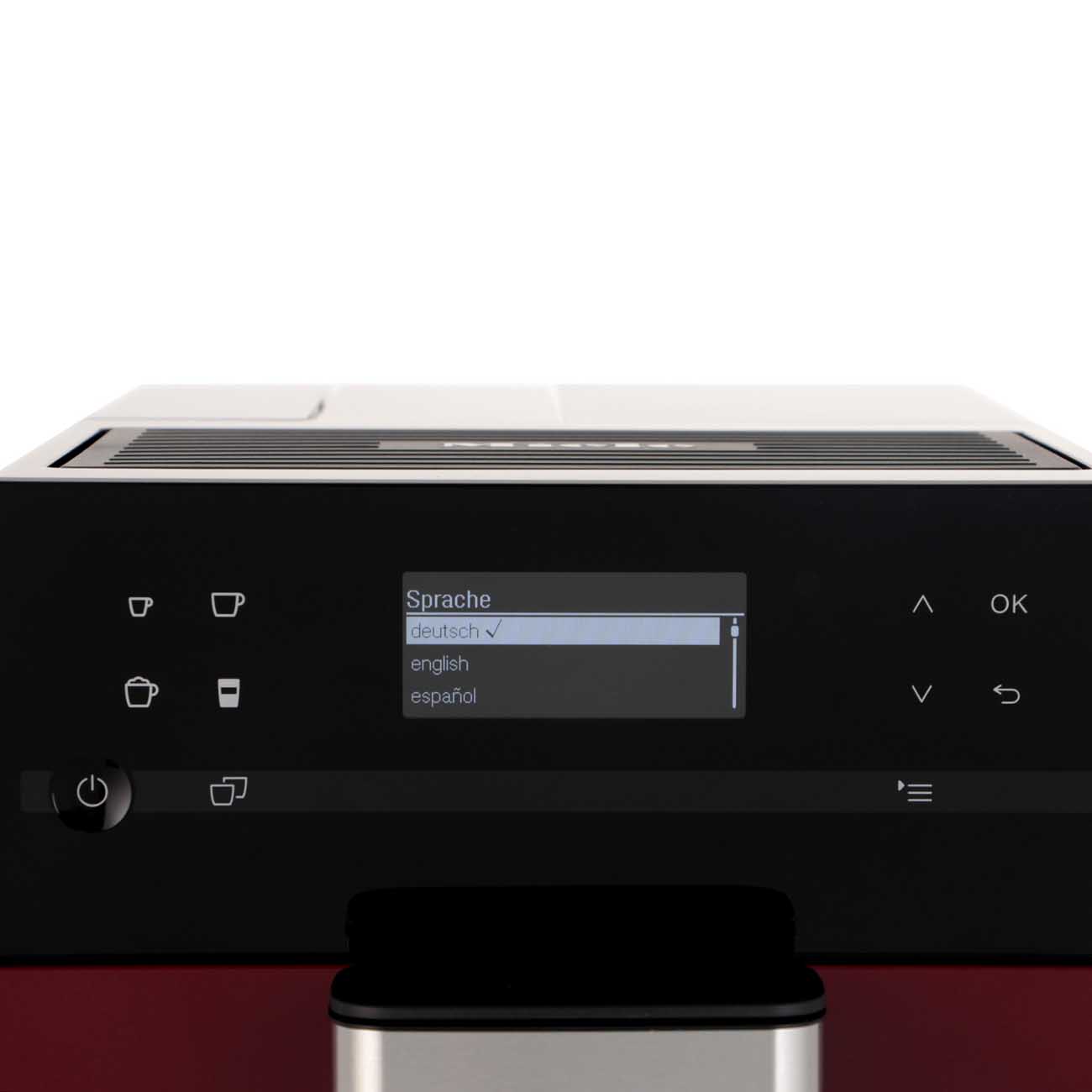 Кофемашина автоматическая Miele CM5300 BRRT ежевичный красный