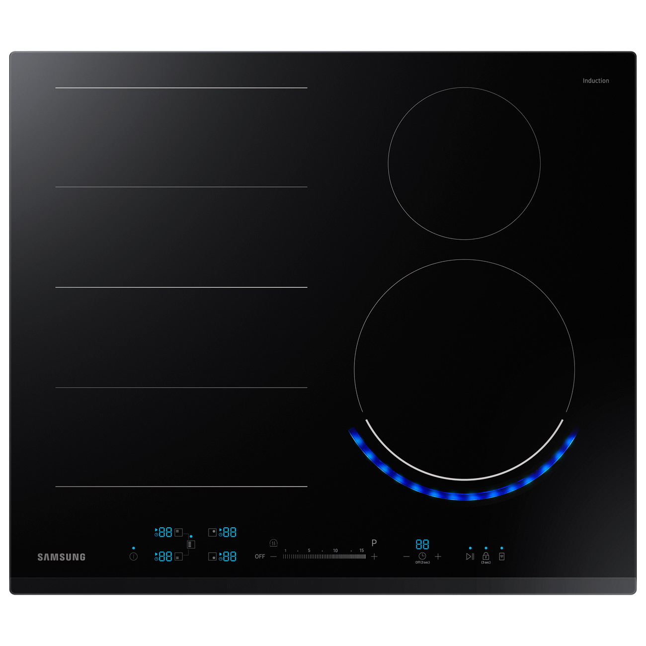 Встраиваемая индукционная панель независимая Samsung NZ64R9777GK фото