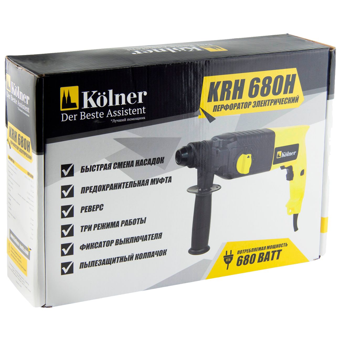 Перфоратор Kolner KRH 680H