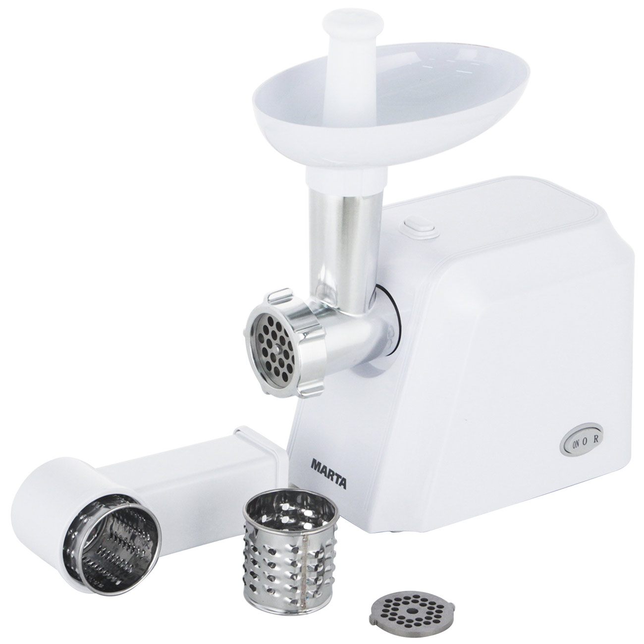 Электромясорубка Marta MT-2084 белый жемчуг