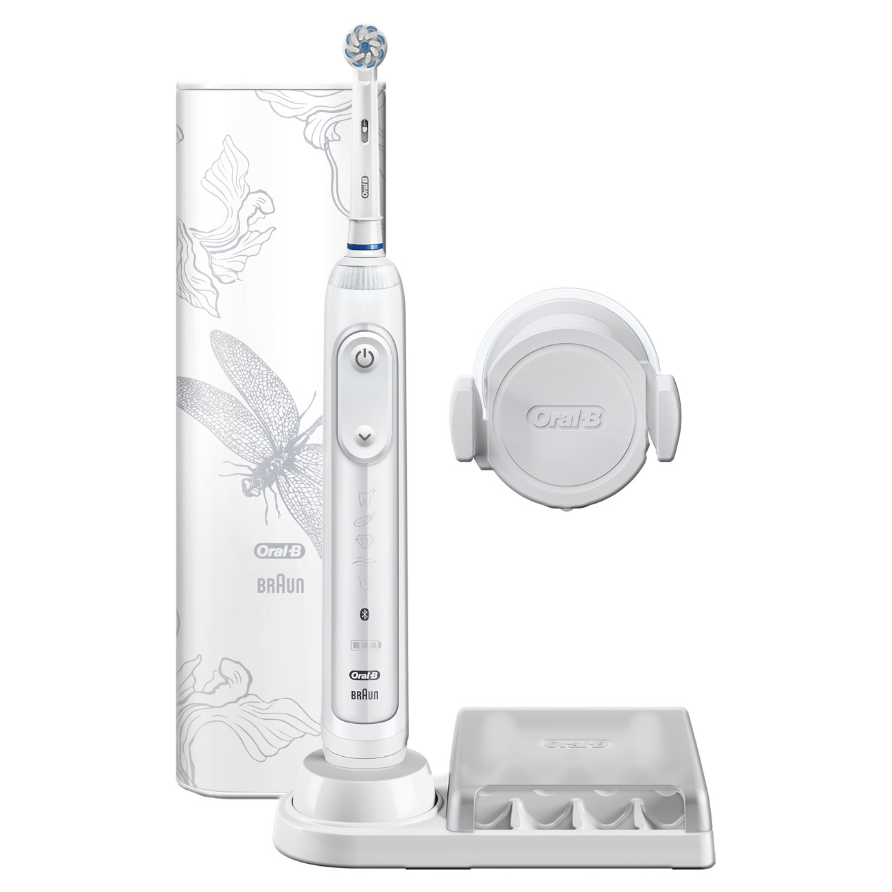Электрическая зубная щетка Oral-B Genius D701.515.6XC  White фото