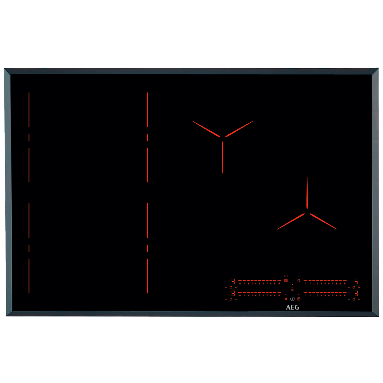 Встраиваемая индукционная панель независимая AEG IPE84571FB фото