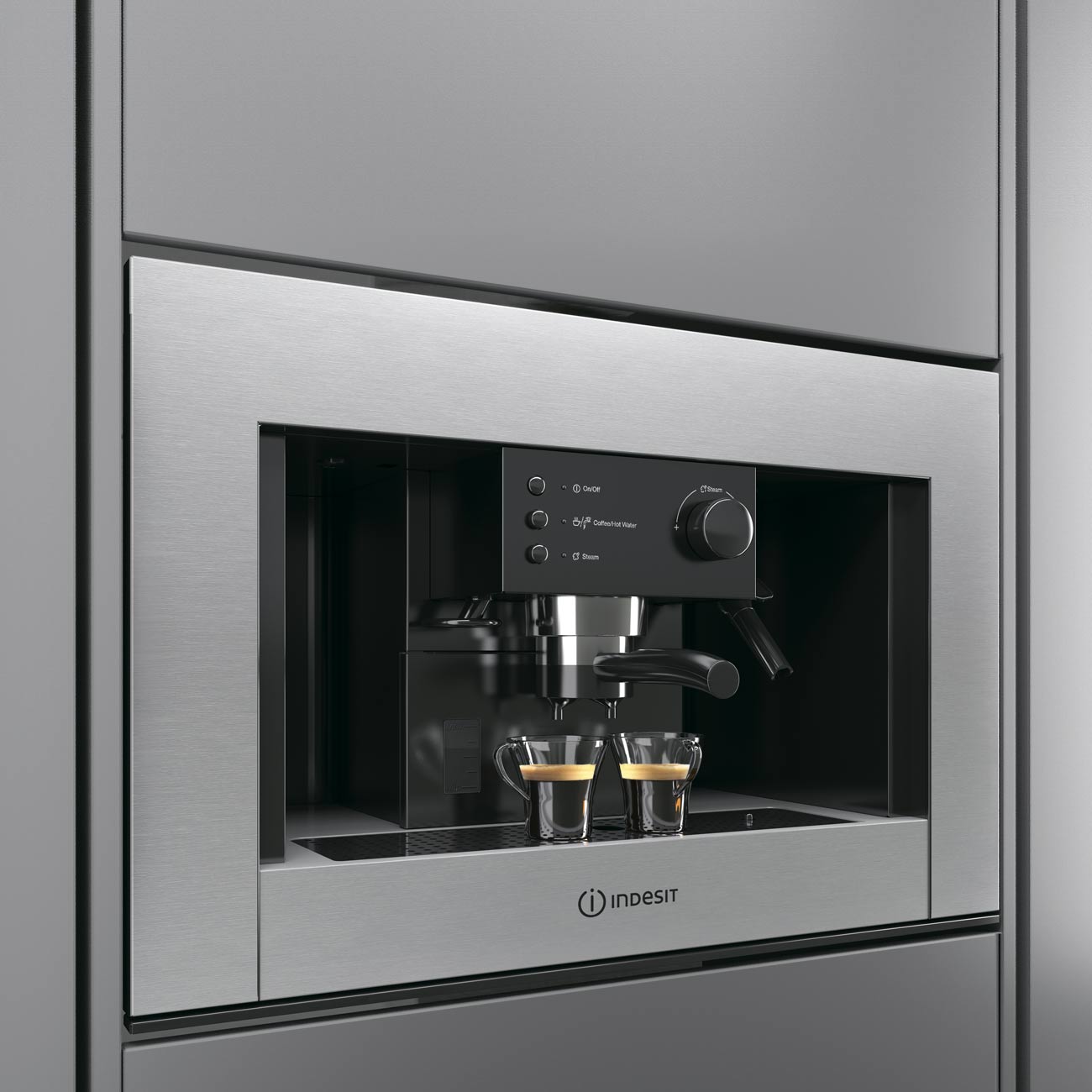 Встраиваемая кофемашина Indesit CMI 5038 IX