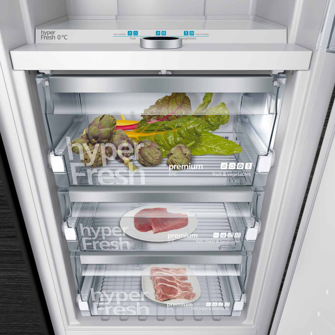 Встраиваемый холодильник однодверный Siemens iQ700 KI82FHD20R