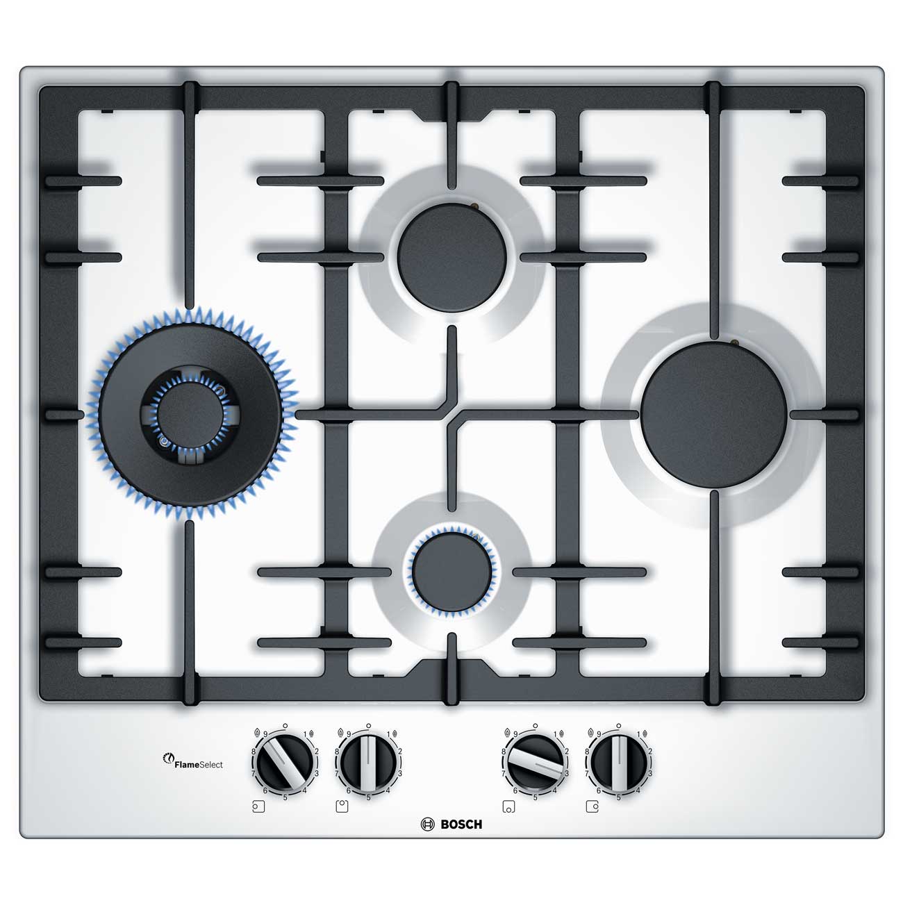 Встраиваемая газовая панель независимая Bosch Serie 6 PCI6A2B90R фото