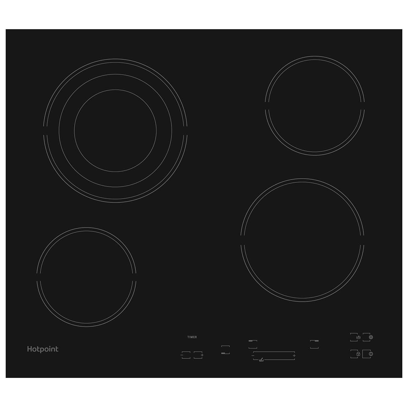 Встраиваемая электрическая панель Hotpoint-Ariston HR 607 B фото