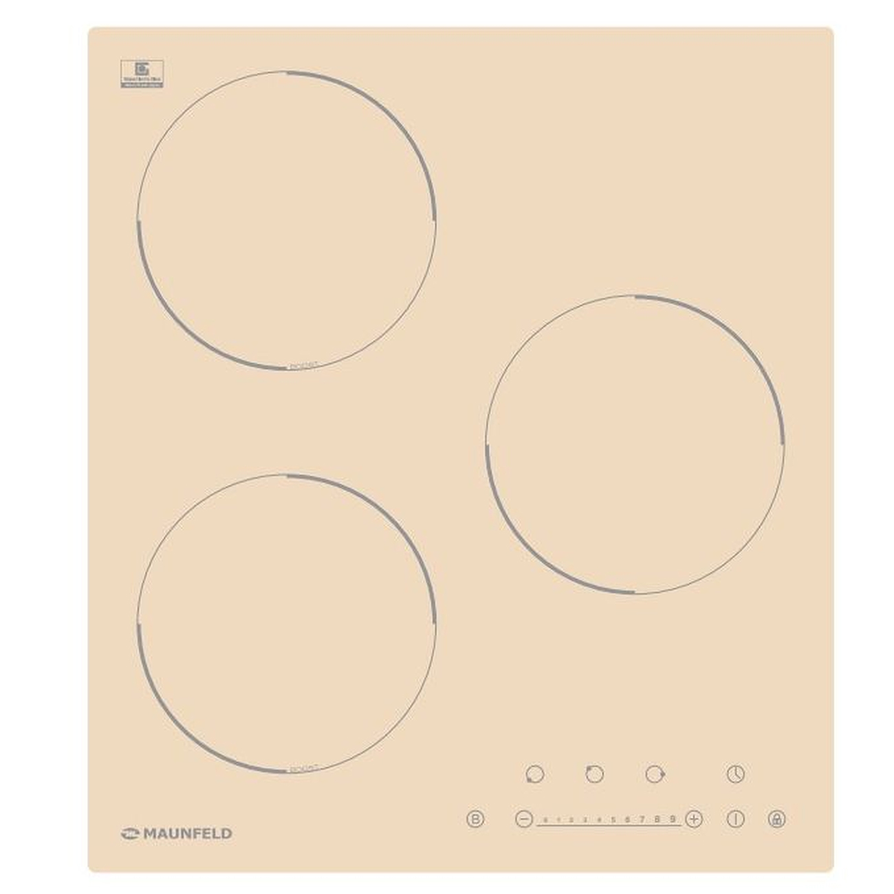 Встраиваемая индукционная панель независимая Maunfeld EVI.453-BG фото