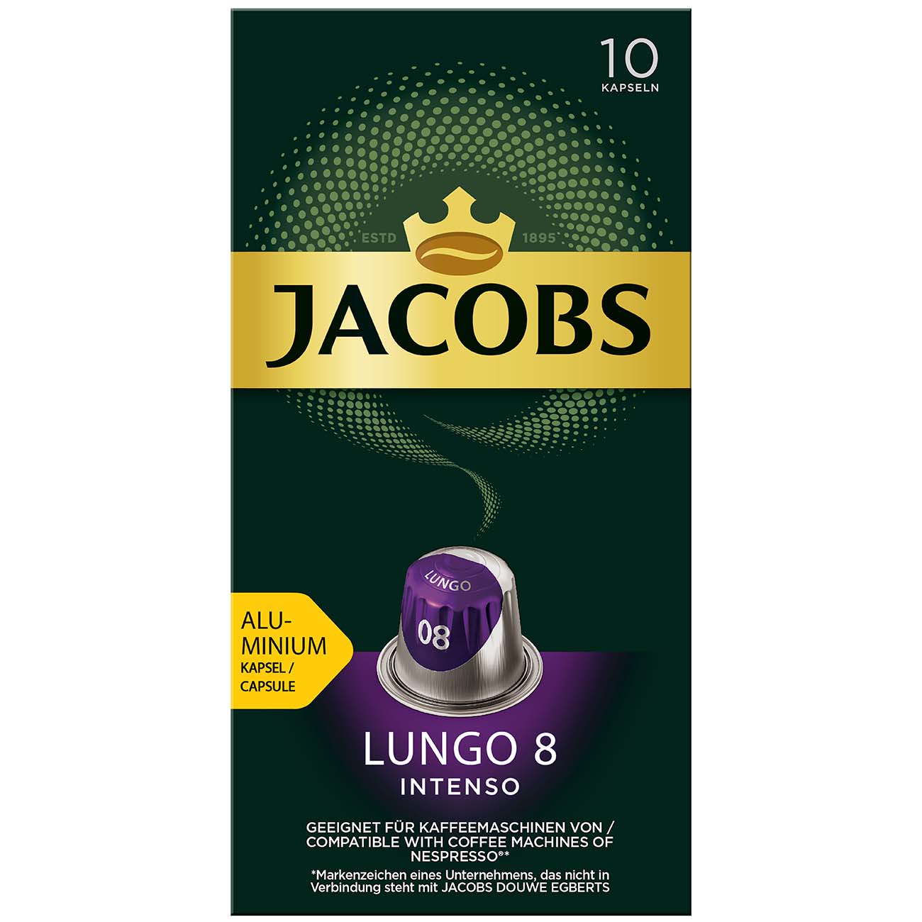 Кофе в капсулах Jacobs Lungo 8 Intenso фото