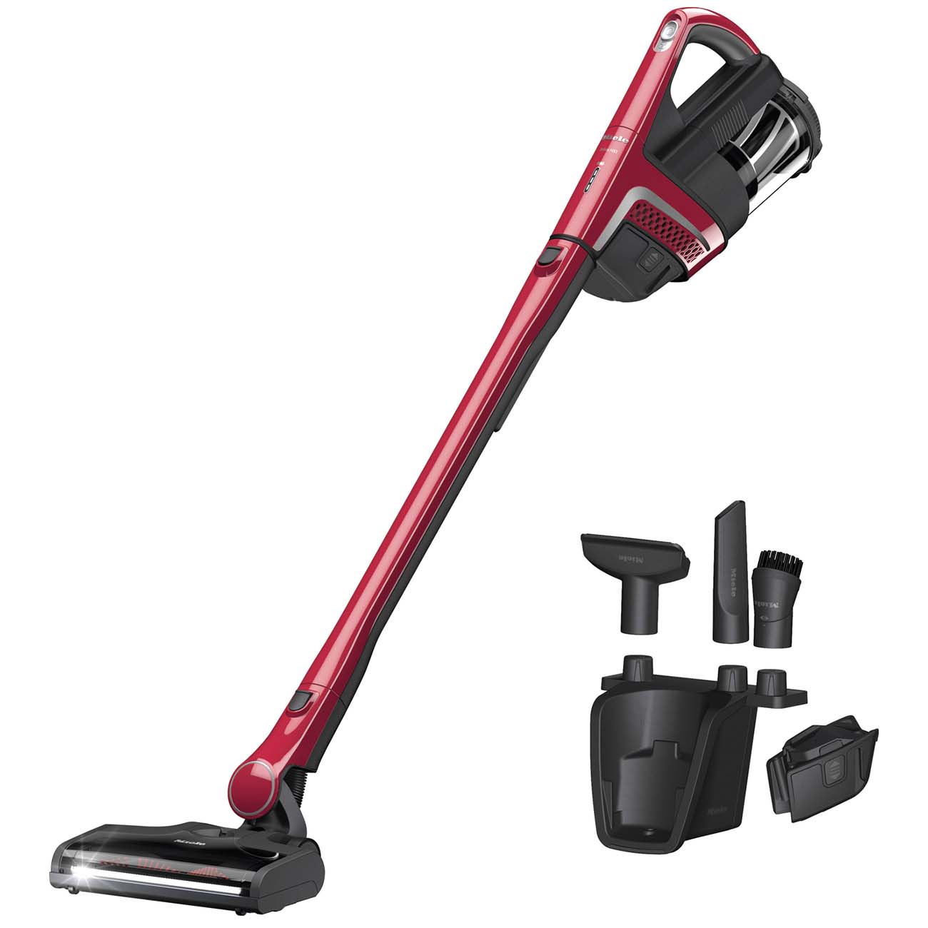 Пылесос ручной (handstick) Miele SMUL5 Triflex HX1 Runner Ruby красный