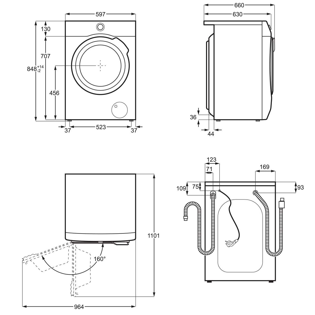 Стиральная машина AEG L9FEA69S